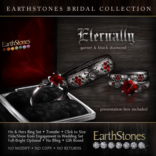 Eternally Gothic Wedding Rings