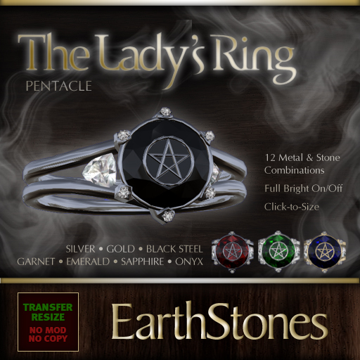 Ladys Ring - Pentacle