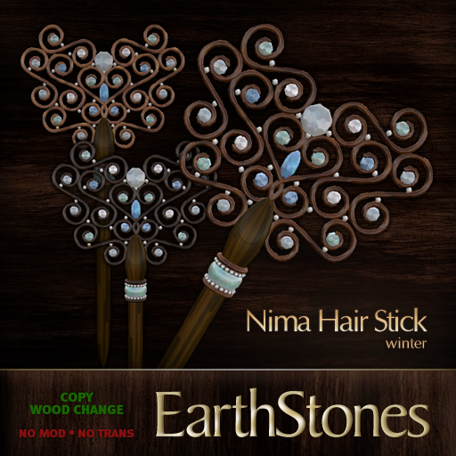 Nima Hair Stick - Winter