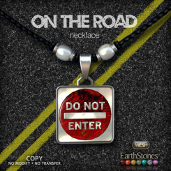 On The Road Necklace - Do Not Enter
