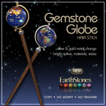 Gemstone Globe Hairstick3