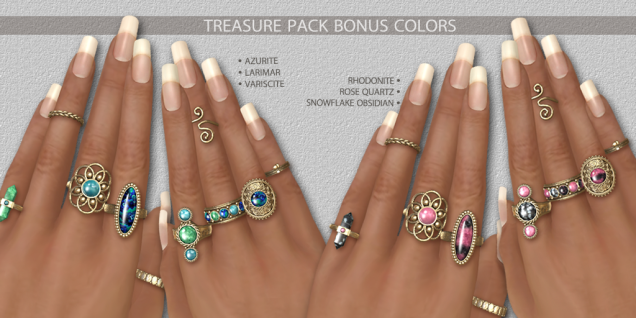 Treasure Pack Bonus Colors