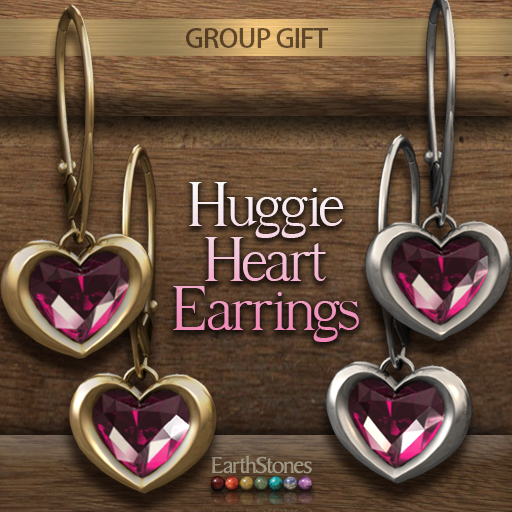 Huggie Heart Earrings