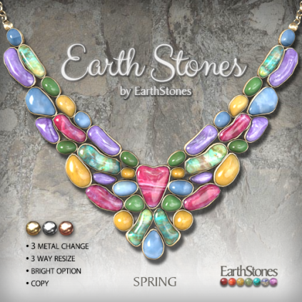 EarthStones By EarthStones Necklace - Spring